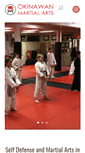 Mobile Screenshot of okinawanmartialarts.com